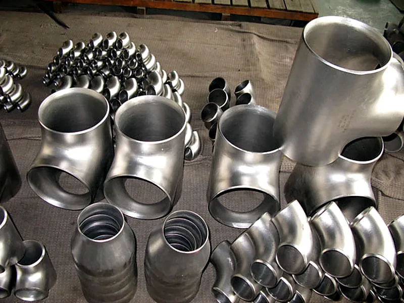 Duplex stainless steel butt-weld pipe fittings: tees, elbows, reducers
